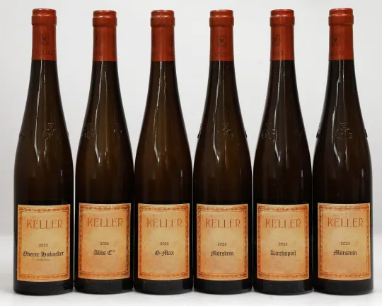 Kiste "von den großen Lagen"1 x G-Max2 x Morstein GG1 x Kirchspiel GG1 x Hubacker GG1 x Abts GG