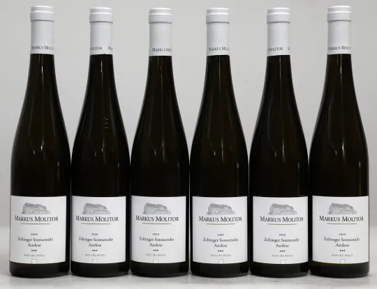 Zeltingen Sonnenuhr Auslese ***  Weiße Kapsel trocken